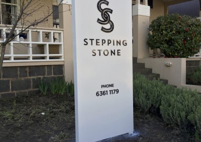 Stepping Stone Restaurant - ACP Sign - 1