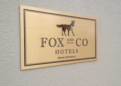 Fox-and-Co-Brass-Plaque